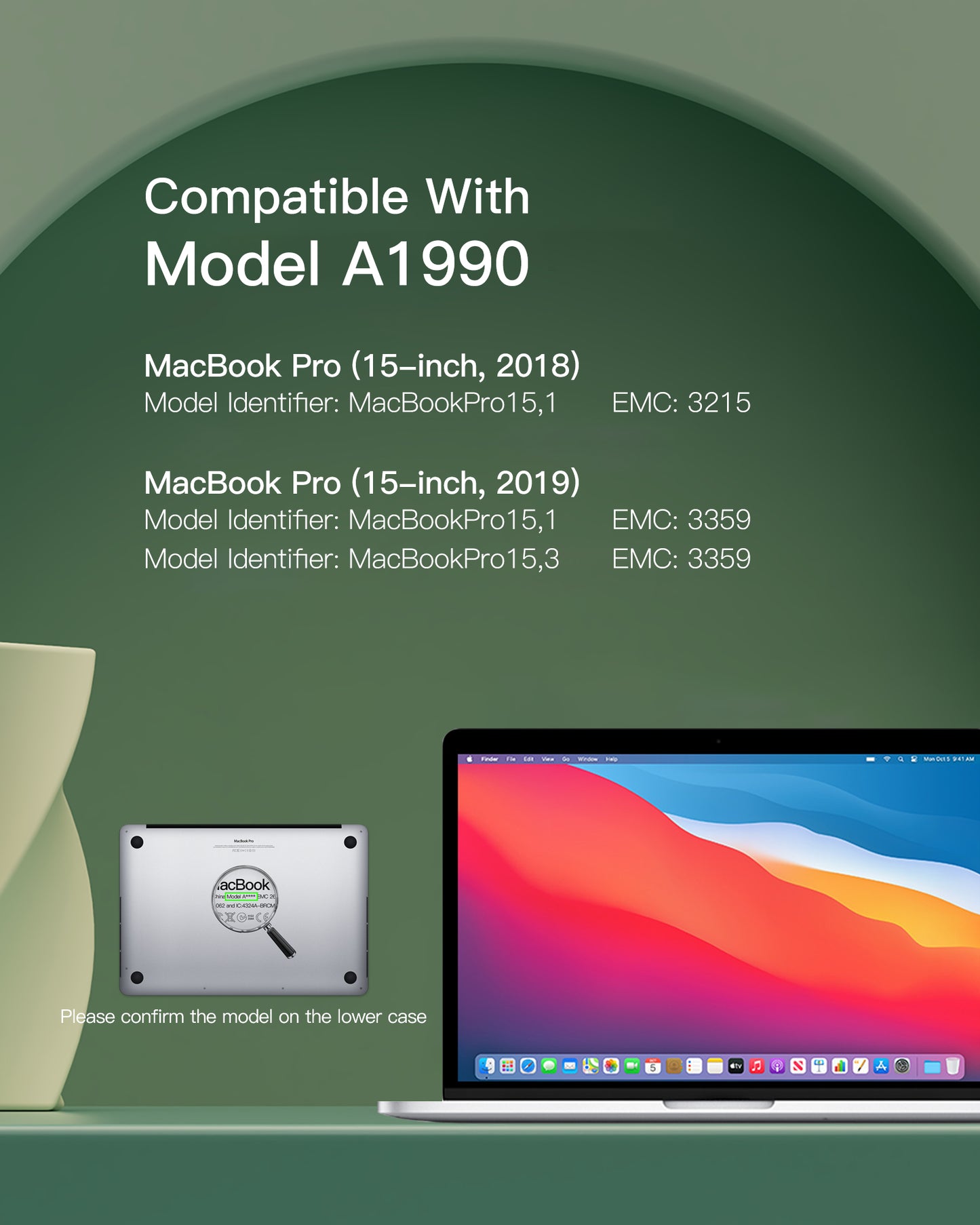 Macbook Pro A1990 Battery Replacement for 15-inch 2018-2019 A1953 Battery