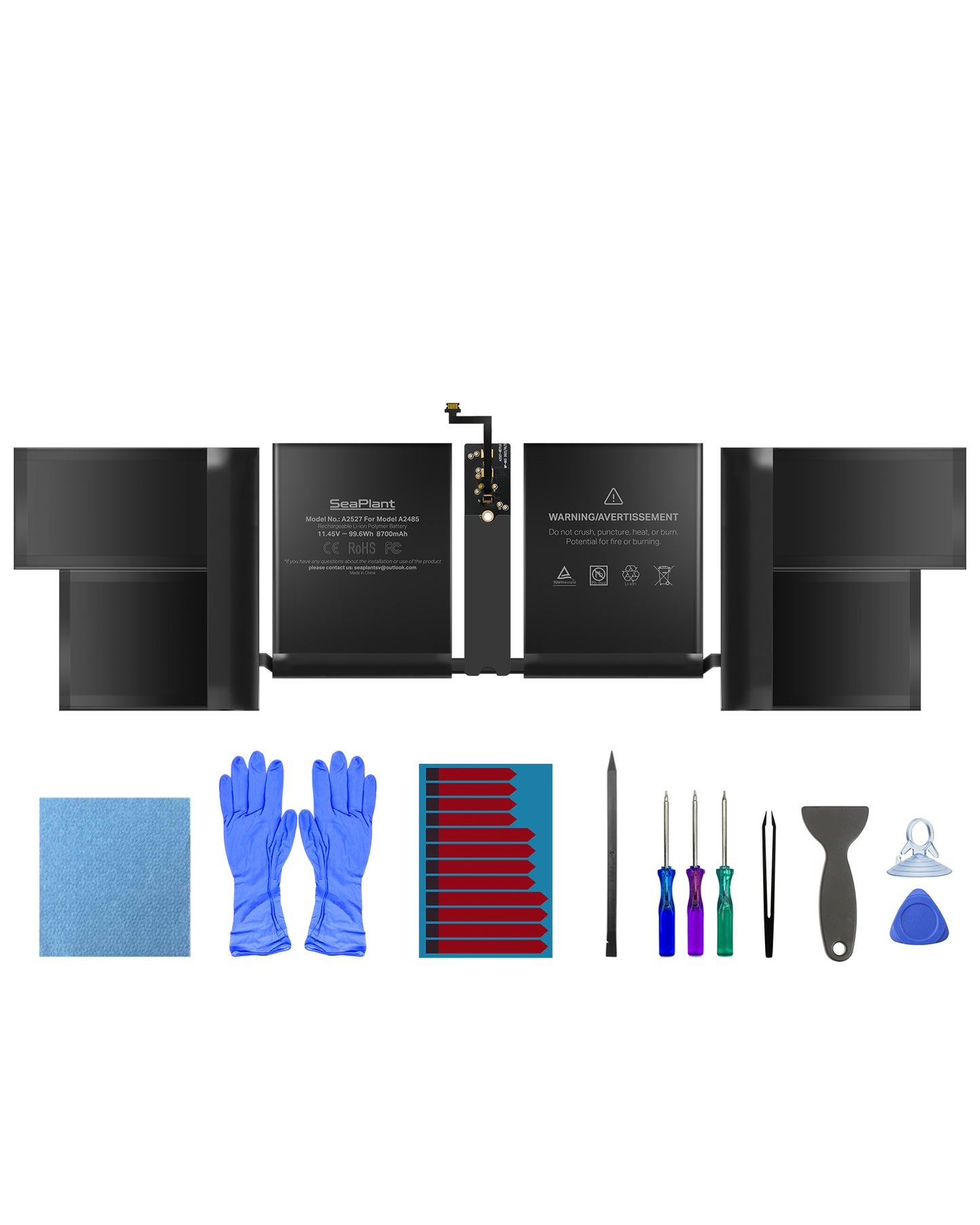 Macbook Pro A2485 Battery Replacement for 16-inch 2021 A2527 Battery