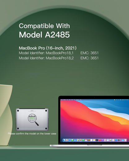 Macbook Pro A2485 Battery Replacement for 16-inch 2021 A2527 Battery